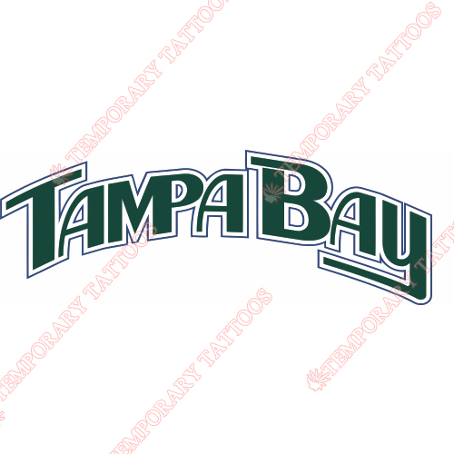 Tampa Bay Rays Customize Temporary Tattoos Stickers NO.1954